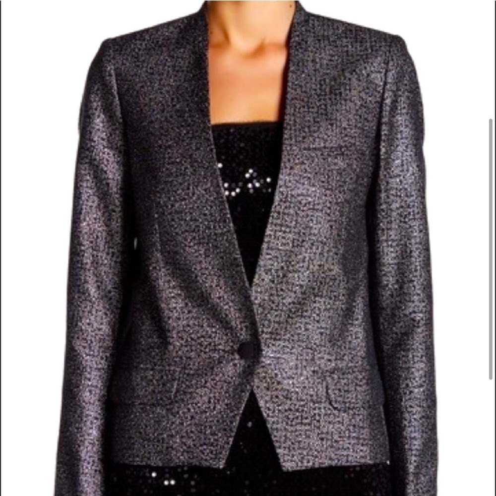 Zadig & Voltaire Vegas Pixel Deluxe Silver Jacket